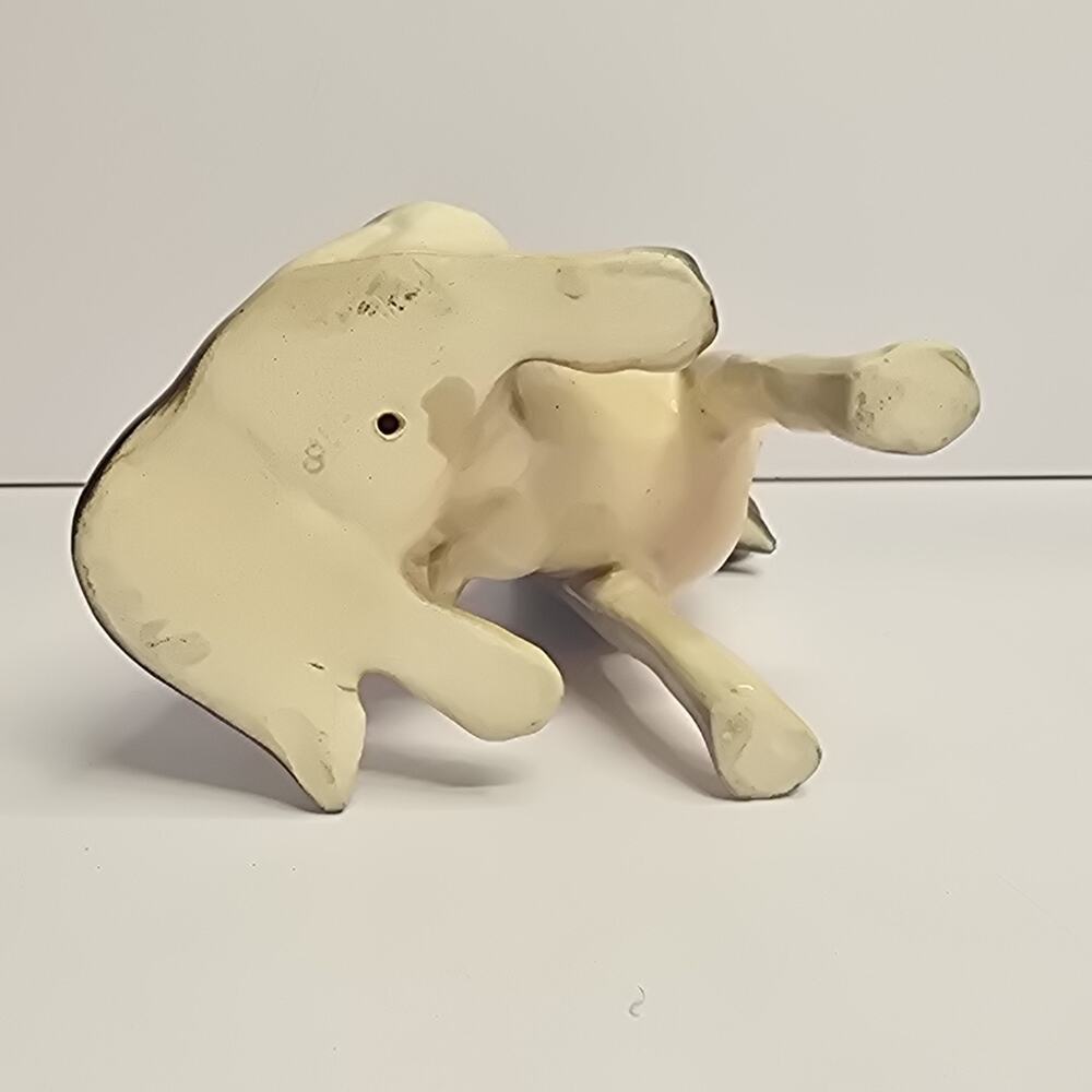 Vintage MCM Porcelain German Shepherd Ceramic Figurine Sitting - Picture 7 of 8